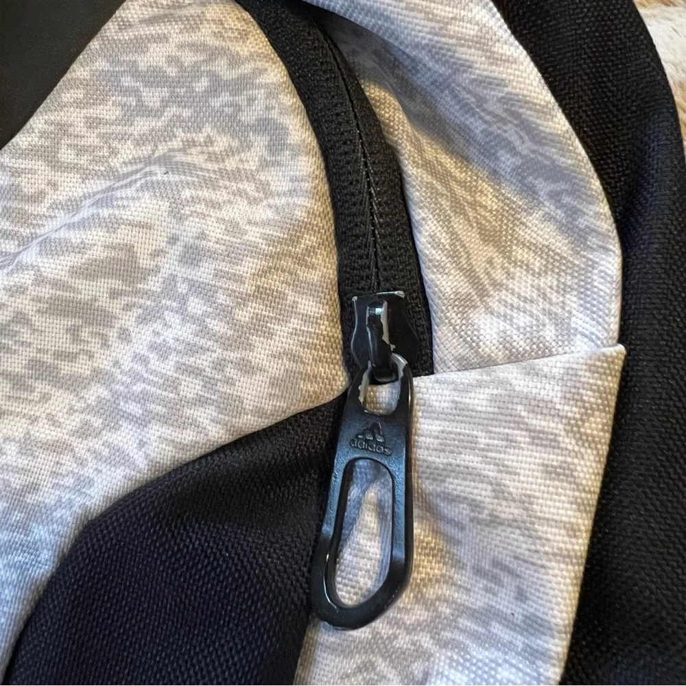 Adidas Black and White Backpack - Picture 3 of 7